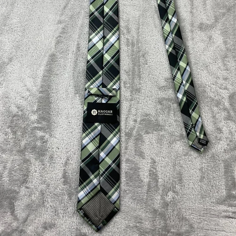 Haggar Men's Modern 100% Polyester Neck Tie